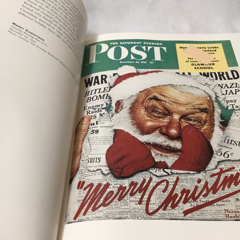 Norman Rockwell’s World War II, with covers of The Saturday Evening Post